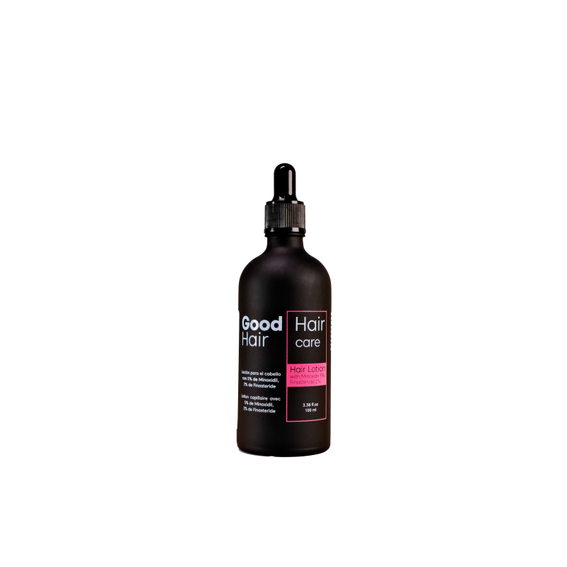 Hair Lotion With MinoxidiI 5% Finasteride 0,2%  Комбіноване рішення для боротьби з андрогенетичною алопецією та зміцнення волосся